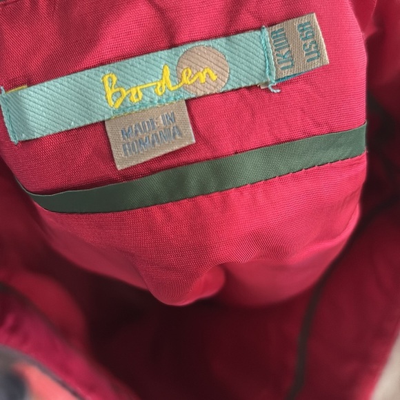 Boden Houndstooth Wool Skirt size 6 - Picture 6 of 7